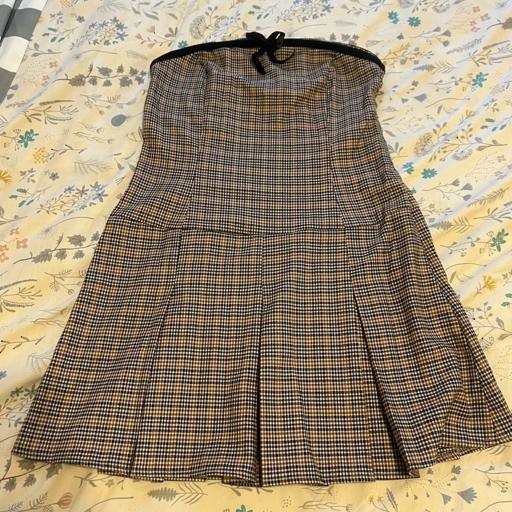 Motel rocks pleated dress size-M